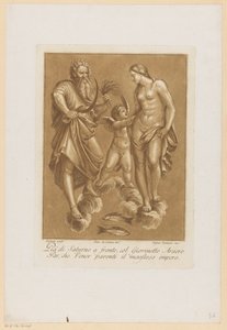 Saturn, Venus, and Cupid