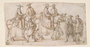 A Procession by Stefano della Bella