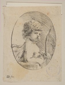 A Small Cupid with His Bow, from 