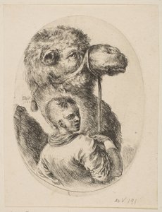 A Slave Holds a Camel by the Bridle, from Several Heads in the Persian Style by Stefano della Bella
