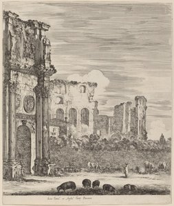 Arch of Constantine by Stefano della Bella