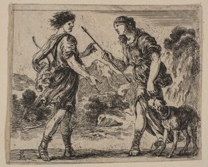 Cephalus and Procris, from Game of Mythology