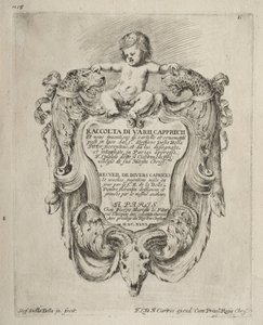 Collection of Various Caprices and New Designs of Cartouches and Ornaments by Stefano della Bella
