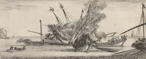 Combat Naval by Stefano della Bella