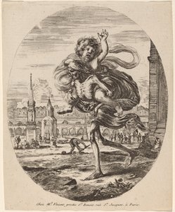 Death Carrying a Child to the Left by Stefano della Bella
