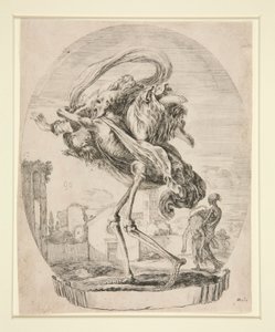 Death Taking a Young Woman