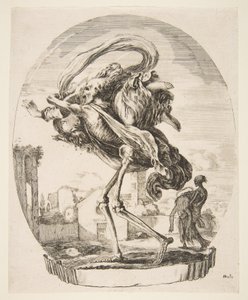 Death Carrying Off a Woman, from The Five Deaths