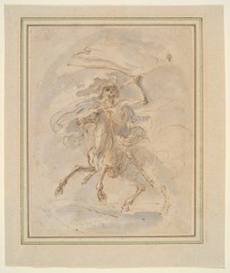 Death on a Horse, Study for the Etching by Stefano della Bella