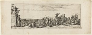 Entrance of the Ambassador of Poland into Rome by Stefano della Bella