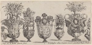 Fantastic Vases, probably 1646 by Stefano della Bella