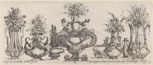 Fantastic Vases, probably 1646 by Stefano della Bella