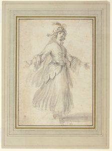 Female Dancer in an Exotic Costume
