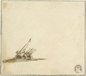 Group of Foot Soldiers by Stefano della Bella