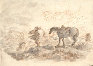 Horsemen in a Storm
