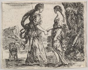 Jupiter and Callisto, from Game of Mythology