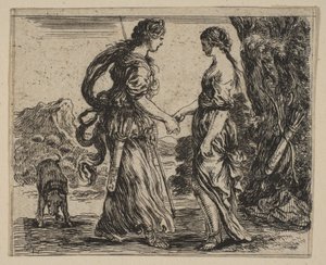 Jupiter and Callisto, from Game of Mythology
