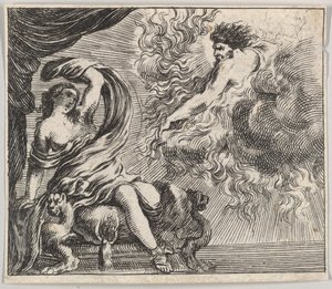 Jupiter and Semele, from Game of Mythology