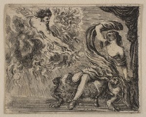 Jupiter and Semele, from Game of Mythology, 1644