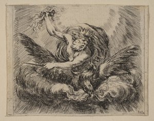 Jupiter, from Game of Mythology by Stefano della Bella