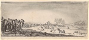 Cavalry Procession by Stefano della Bella