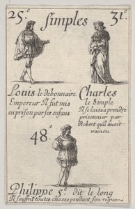 Louis the Debonnaire and Charles the Simple