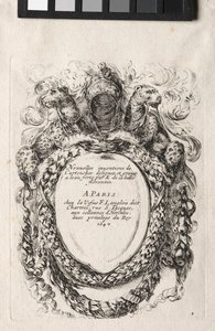 New Model for a Cartouche, 1647