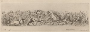 Ornamental Frieze with Grape Vine, probably 1648 by Stefano della Bella