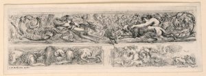 Ornamenti di fregi e fogliami by Stefano della Bella