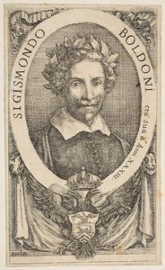 Portrait of the Poet Sigismond Boldoni by Stefano della Bella
