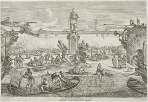 Statue of Ferdinand I, Grand Duke of Tuscany by Stefano della Bella