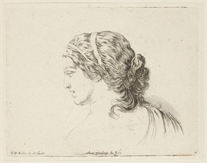 Study (I principii del disegno, 11) by Stefano della Bella