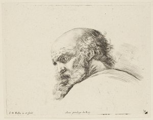 Study (I principii del disegno, 18) by Stefano della Bella