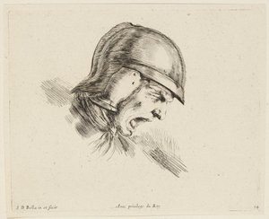 Study (The Principles of Drawing, 24) by Stefano della Bella