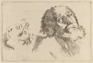 Study of Heads by Stefano della Bella