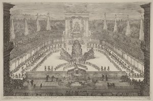 The Prince of Tuscany, His Horse Troops and Carriages around Mount Atlas