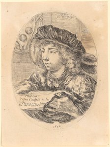 Title Page of the Series "Several Heads Styled Like the Persians" by Stefano della Bella