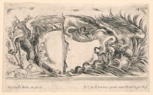 Two Halves of Escutcheons, No. 14 from 