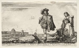 Various Figures and Landscapes by Stefano della Bella