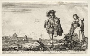 Various Figures and Landscapes, 1649 by Stefano della Bella