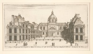 View and Perspective of the Chapel and House of Sorbonne