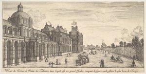 View of the Dome of the Palace of the Tuilleries