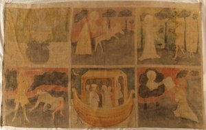 Lenten Cloth Fragment by Steirischer Maler