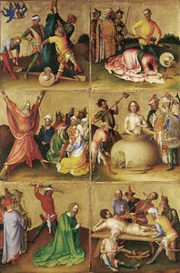 Martyrdom of the Apostles (Left Panel)
