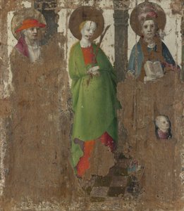Three Saints by Stephan Lochner