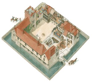 Ightham Mote, Kent, c.1800-1830