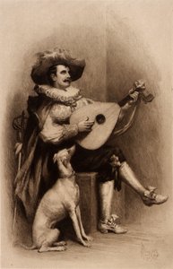 Musician and Dog