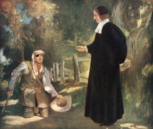 Bishop Ken and a Beggar by Stephen Reid