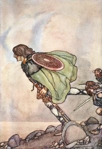 They ran him by hill and plain, c1910 by Stephen Reid