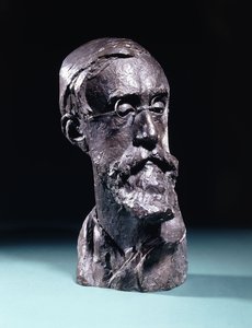 Portrait of Lytton Strachey by Stephen Tomlin