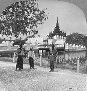 Main Entrance to Fort Dufferin and the Royal Palace, Mandalay, Burma, 1908